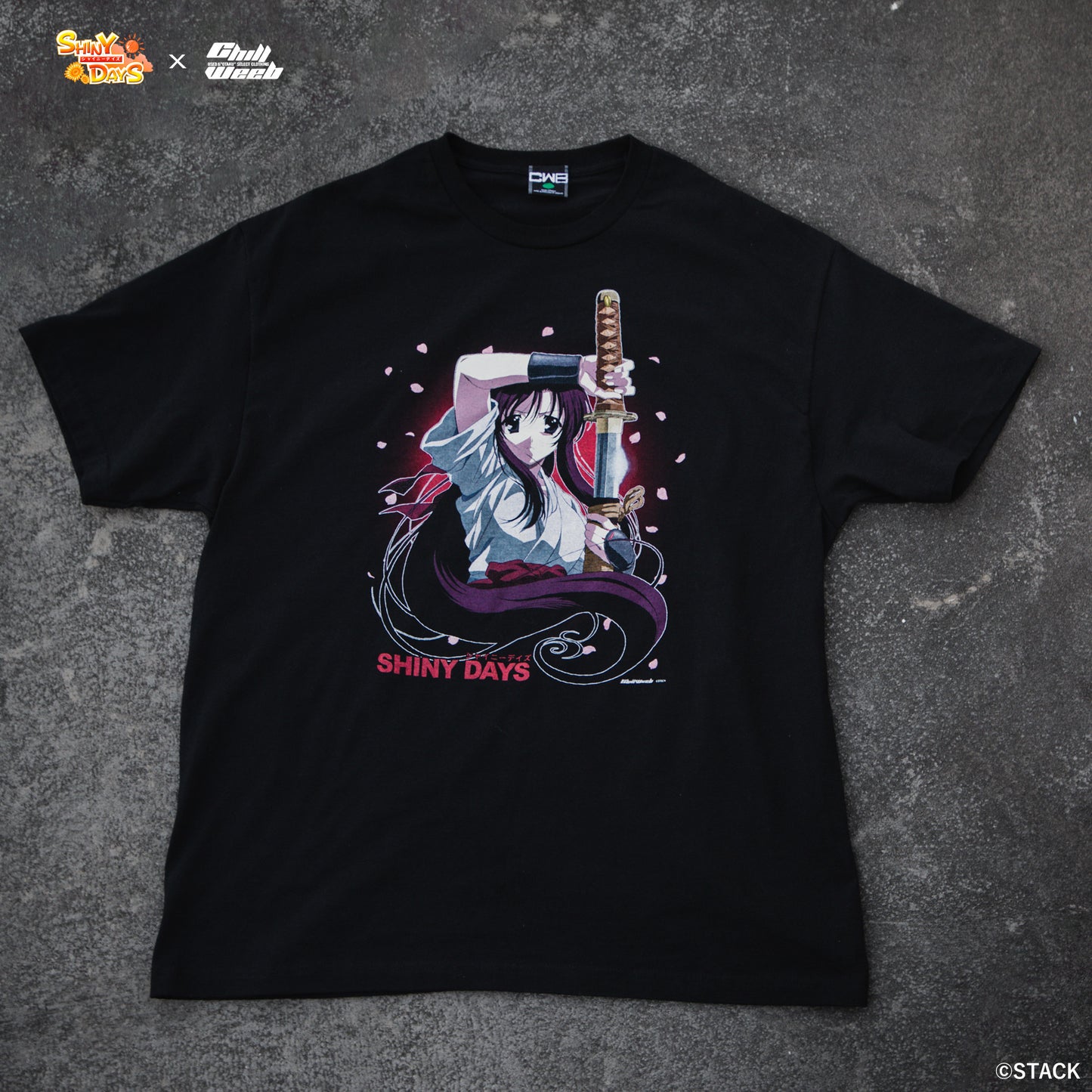School Days × Chillweeb / Short sleeve tee “SHINY DAYS”