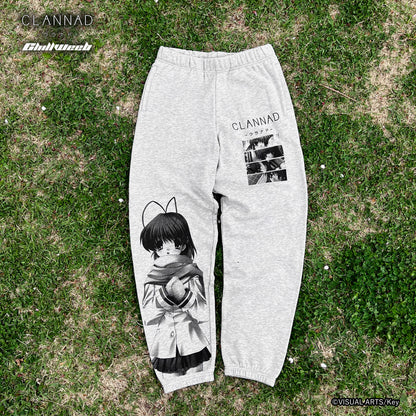 CLANNAD × Chillweeb / ”Friends” multi sweat pants