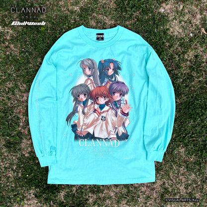 CLANNAD × Chillweeb / ”Heroines” long sleeve tee