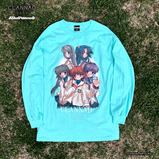 CLANNAD × Chillweeb / ”Heroines” long sleeve tee