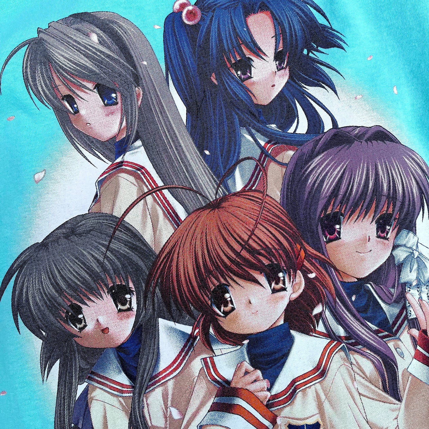 CLANNAD × Chillweeb / ”Heroines” long sleeve tee