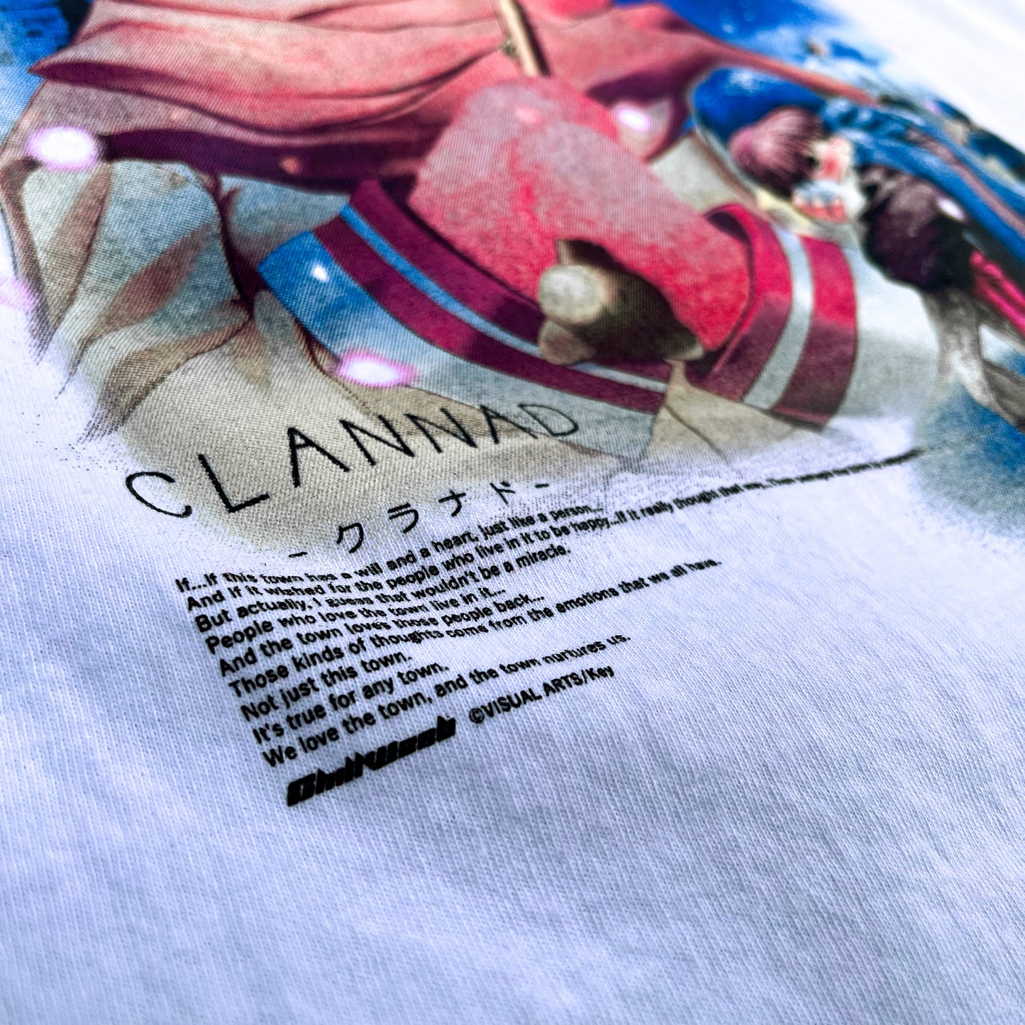 CLANNAD × Chillweeb / "LIFE" tee